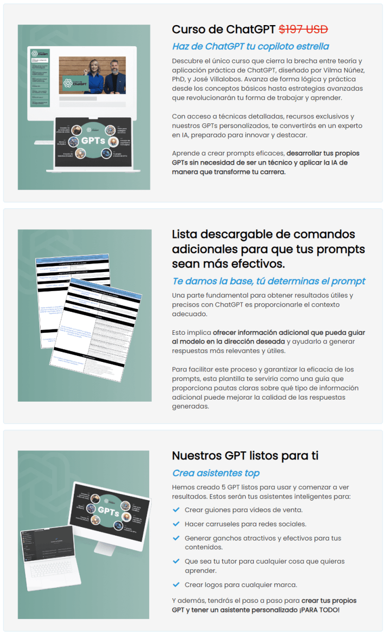 Curso de ChatGPT - ConvierteMas Descargar Premium